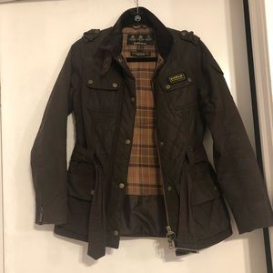 Barbour jacket.